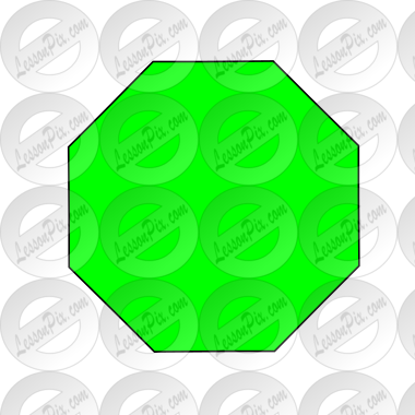 Green Octagon  Picture