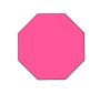 Pink Octagon  Picture