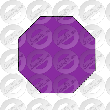Purple Octagon