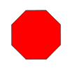 Red Octagon Picture