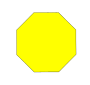 Yellow Octagon  Picture
