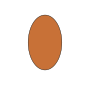 Brown Oval