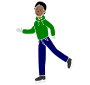 Skating  Stencil