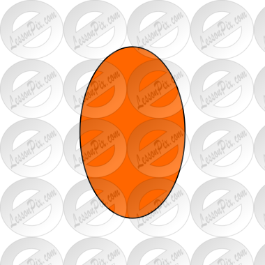 Orange Oval