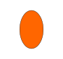 Orange Oval