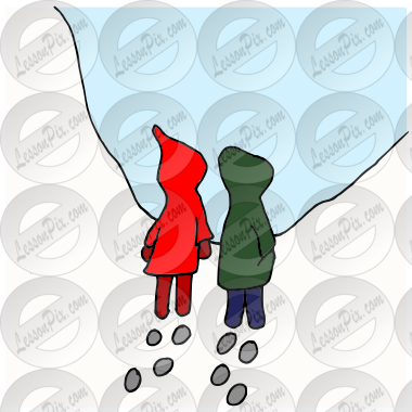 Friends in Snow