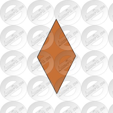 Brown Rhombus
