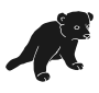 Cub  Stencil