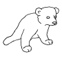 Cub  Outline