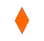 Orange Rhombus