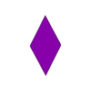 Purple Rhombus Picture