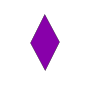 Purple Rhombus