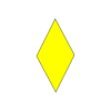 Yellow Rhombus Picture