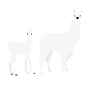 Llama Stencil