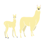 Llama Stencil