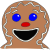 Gingerbread Face Picture