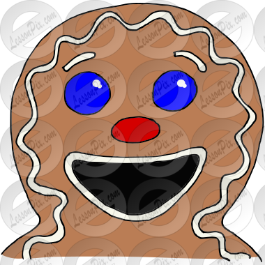 Gingerbread Face Picture