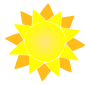 Sun Stencil