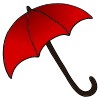 I+SEE+a+red+umbrella. Picture