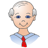 Bald man