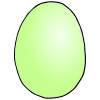 A+green+egg. Picture