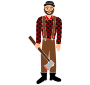 Lumberjack Stencil