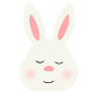 Sleepy Bunny Stencil