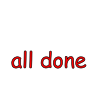 all done