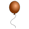 Brown Balloon Picture