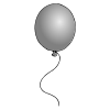 Gray Balloon Picture