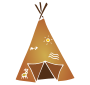 Teepee Stencil