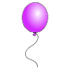 Purple Balloon Picture