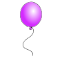 Purple Balloon Picture