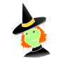 Witch  Stencil