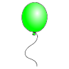Green Balloon Picture