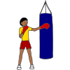 I+can+punch+a+punching+bag.+That+is+a+good+choice+for+me_ Picture
