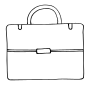 Briefcase  Outline