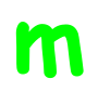 m
