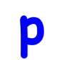 p
