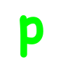 p