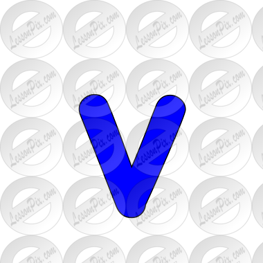 v