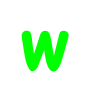 w