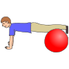 Ball Push-Ups Picture