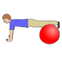 Ball Push-Ups