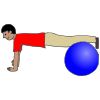 Ball Push-Ups Picture