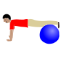 Ball Push-Ups