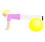 Ball Push-Ups