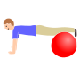 Ball Push-Ups