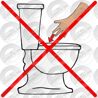 No Hand in Toilet