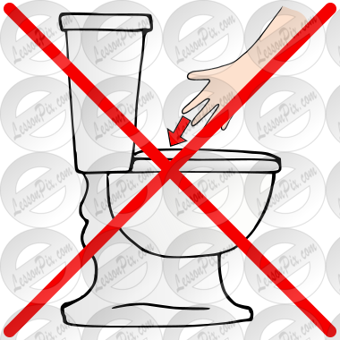No Hand in Toilet